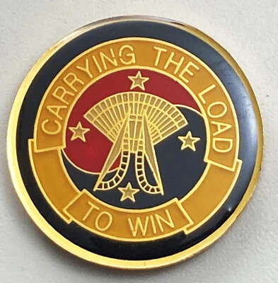 US Army Carrying the Load to Win Challenge Coin