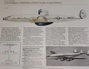 Lockheed Constellation Picture Out of Print Article Spec Sheet Wall Art Display
