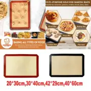 Silicone Baking Mat Oven Reusable Non-Stick Heat Resistant Bakeware Sheets Liner