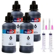 Koala 400ml Refill Ink Black for HP Delll Canon Brother Epson Inkjet Printer Ink