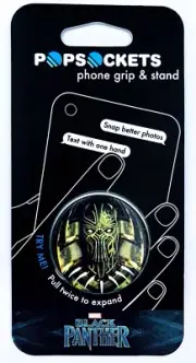 PopSockets Marvel Avengers Black Panther Killmonger PopSocket Pop Socket PopGrip