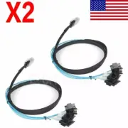 2X Mini SAS 36Pin SFF-8087 Male to 4 SATA 7Pin Female Hard Disk Drive Cable