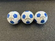 Rare Never Released In Retail 2018 Callaway Chrome Soft Truvis Golf Balls Blue 3
