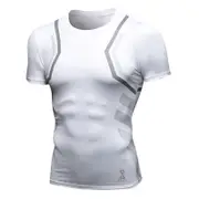 Men's Active Quick Dry Cooling Shirt White