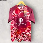 QLD MAROONS 2023 INDIGENOUS JERSEY BRAND NEW WITH TAGS Size Large