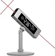RAYWE Digital Angle Finder, Rechargable Digital Angle Gauge, Wood Working Tools and Assecories, Cube Inclinometer with Backlight, Fast & Precise Multifunctional Measuring Device (Dual Laser)