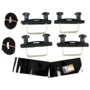 Genuine Thule Ocean Roof Box Fitting Kit U-Clamp Kit 90mm x 90mm NEW 1500010742