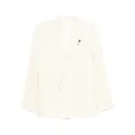 [Lardini] Lardini Double-breasted Blazer 48 IT NEUTRALS