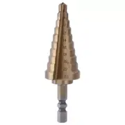 6mm to 25mm Steps HSS Holes Cutter Step Cone Drill Bit Shank 1/4" New