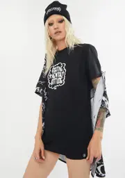 [Learn To Forget] Black PMA Graphic Tee
