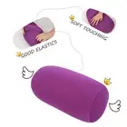 Micro Mini Microbead Back Cushion Roll Throw Pillow Travel Home Sleeping