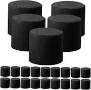 Garneck Charcoal Tablets Discs Handwarmer Censer Wood Material Portable Aroma Enhancer for Fire Pit Small Fireplaces