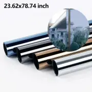 One Way Mirror Tint Privacy Window Film Protect UV Reflective Sun Block For Home
