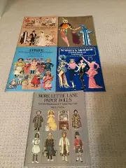 Paper Doll Books Lettie Lane, Marilyn Monroe, Pavlova & Nijinsky