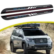 Running Board Fits for Honda Passport 2019-2022 Side Step Nerf Bar Black Steps