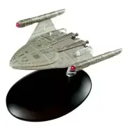 S.S. Emmette Model Starship with Magazine #124 by Eaglemoss