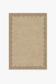120' x 185' | Machine Washable Runner Rug | Kid & Pet Friendly | Indoor Rug | Orla Tan Rug | Ruggable