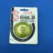 Vintage 1986 Duncan Gold Award Yo-Yo #3266 Gold Award Neon Green new sealed