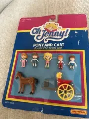 New In Package 1988 Oh Jenny Matchbox Pony And Cart Unopened