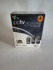 PCTV HD Mini Stick USB 100% Digital HDTV, Remote Antenna, New (Factory Sealed)