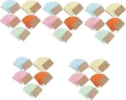 SHINEOFI 5sets Metal Cards Blank Flashcards Set Memo Cards for English Study Portable Paper Metal 5pcs*5