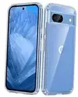 for Google-Pixel 8a Case: Support Wireless for Google Pixel 8a(6.1 inch) Clear