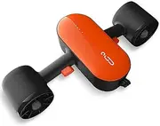 Underwater Scooter Dual Propellers, Underwater Sea Scooters with Action Camera Mount, Max Depth 30m/98FT, with 2-Speed Compatible Sport Camero Electric Diving Thrusters for Diving Snorkeling
