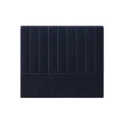 Gratiana Upholstered Velvet Headboard - Navy