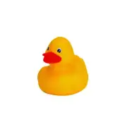 Simba ABC Premium Quality Rubber Bath Duck Yellow for Ages 3 Months and Up