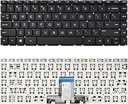 SUNMALL Replacement Keyboard Compatible with HP 14-CK 14-CD 14-cm 14-DG 1 Black US Layout (Black Without Backlit)