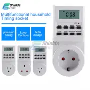 Programmable Electrical Plug-in Power Socket Timer Switch Outlet Time 50Hz/60Hz