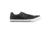Kids Lightning Bolt Andro Black Athletic Boys Casual Lace Up Shoes