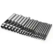 0.5mm–10mm Hole Punch Tool for Leather Fabric Eyelets Studs Heavy Duty Iron