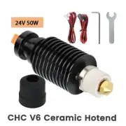 24V 50W CHC V6 Ceramic Hotend Extrusion Head Kit for Voron 2.4/Prusa 3D Printer
