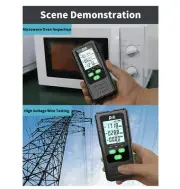 3in1 Portable EMF Detector Electric Magnetic RF Field Radiation Meter -