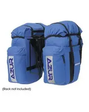 Azur Commuter Pair Pannier Bag 48L Blue