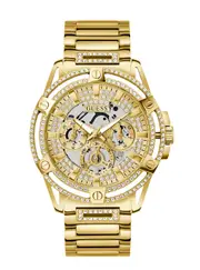 GUESS Gold King Crystal Watch
