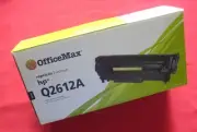OfficeMax Toner Cartridge Replacement for HP 12A (Q2612A) (Black) E11 NEW IN BOX