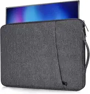 16.1 Inch Monitor Case Portable Carrying Bag Compatible with 16" GKDY KYY MNN ZSCMALLS QQH Newsoul Lepow ViewSonic Portable Monitors, Space Grey