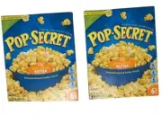 2 Pop Secret Microwave Popcorn, Double Butter, 3.2 Oz Sharing Bags, 6ct