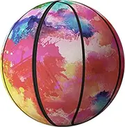 Quiet Basketball - Indoor Bounce Basketball, Silent Bounce Training Basketball with Zips, Quiet, Dribbling, Bouncing Basketball for Carpets, Hardwood, Floors and Other Surfaces