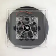 Cooling Fan Heat Dissipation Base Frame for Mac Mini Radiator Overclock with 12C