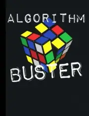ALGORITHM BUSTER PUZZLE CUBE LOW VISION COMPOSITION BOOK: By Pink The Pen *NEW*