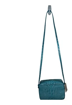 Brahmin Melbourne Shea Crossbody Dusty Blue $245