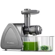 Cold Press Juicer, Aobosi Slow Masticating Juicer Machines with Reverse Funct...