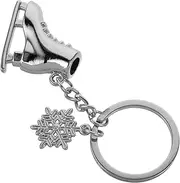 Abaodam Skate Shoe Keychain with Realistic Design Durable Ice Skate Charm for Keys Bags and Wallets Unique Sports Jewelry present for Winter Enthusiasts