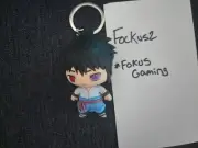 Naruto Shippuden Figural Bag Clips Keychain Sasuke Exclusive Rinnegan