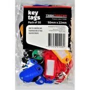 Taskmaster Key Tag with Ring - 50 Pack