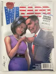 BARACK & MICHELLE OBAMA May 2009 WIZARD Magazine BRAND NEW FACTORY SEALED!