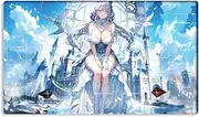 New Mlikemat Playmat TCG CCG OCG Trading Card Game Mat with Zones + Free Bag (ZD039-525-A)